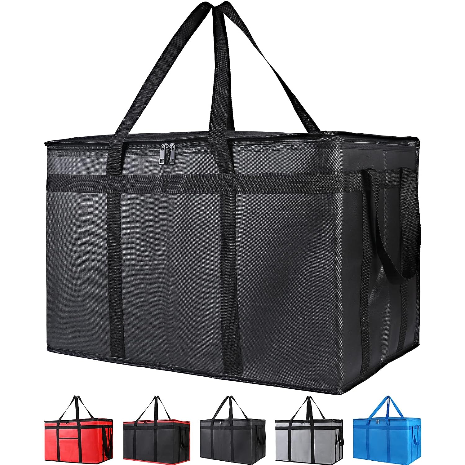 Extra large insulated food delivery bags on sale